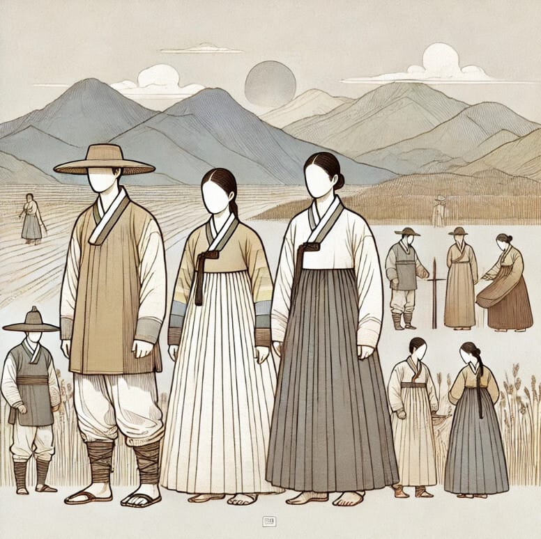 한복의 초기 형태와 한민족의 의복 문화
