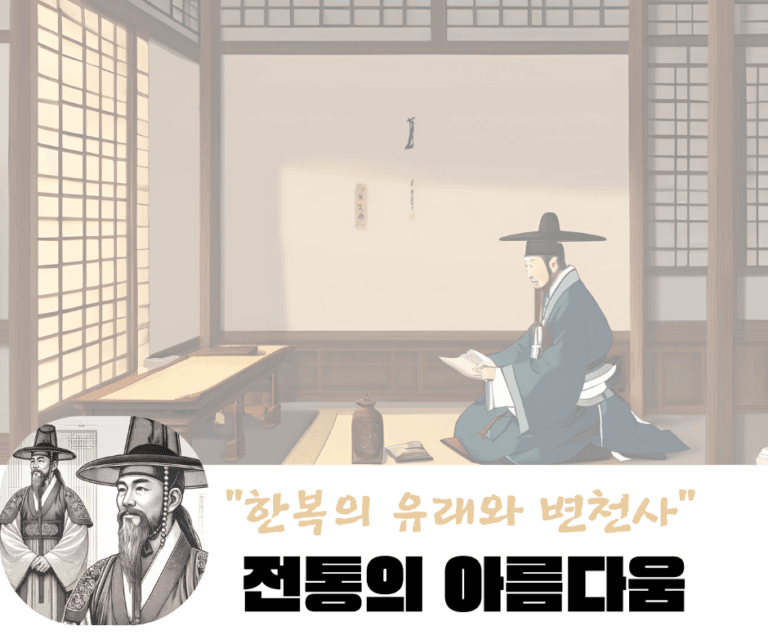 “한복의 유래와 변천사” 전통의 아름다움