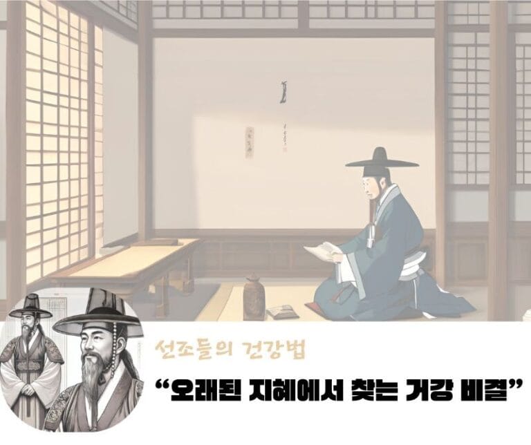 오래된 지혜에서 찾는 건강 비결