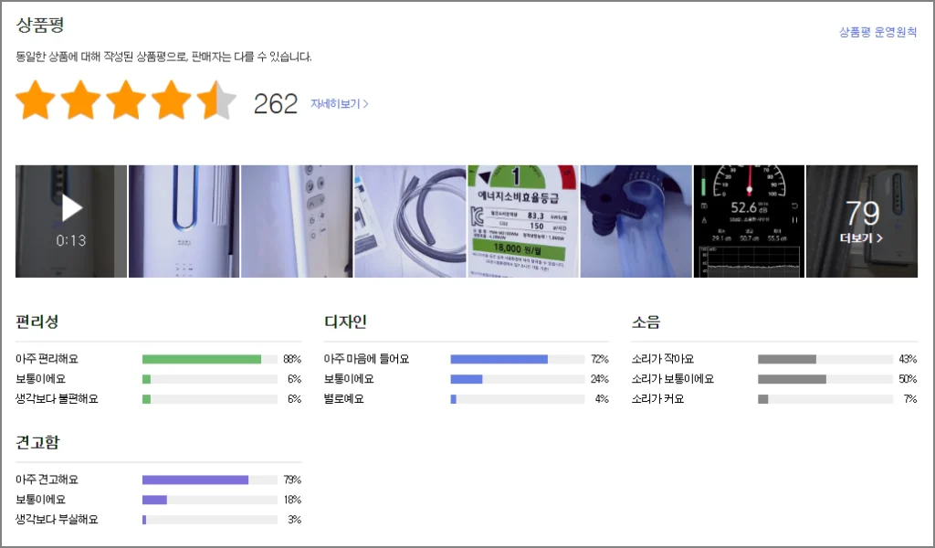 파세코 PWA-M3100WM 상품평